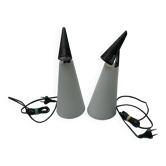 Pair of Hikaru Mori bedside lamps