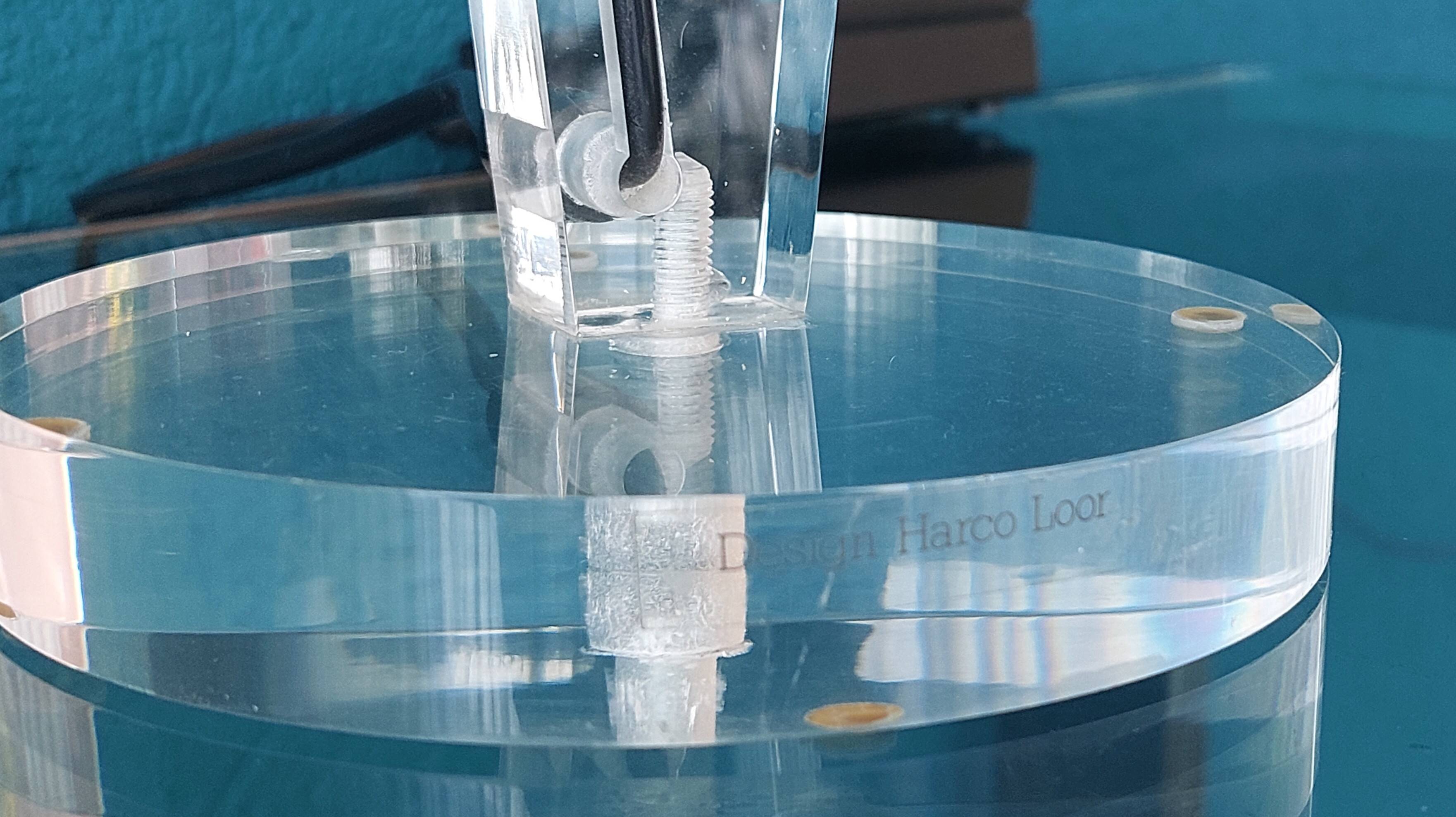 Postmodern Table Lamp by Harco Loor, 1980's.