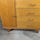 Scandinavian compass foot dresser