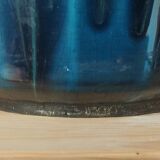 Iridescent Art Deco earthenware planter