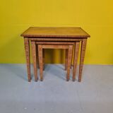 Classic style Walnut Veneer Mimiset from around 1970