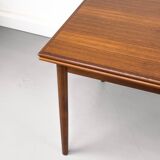 Danish Extendable Teak Dining Table by Ansager Møbler, 1960s