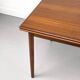 Danish Extendable Teak Dining Table by Ansager Møbler, 1960s
