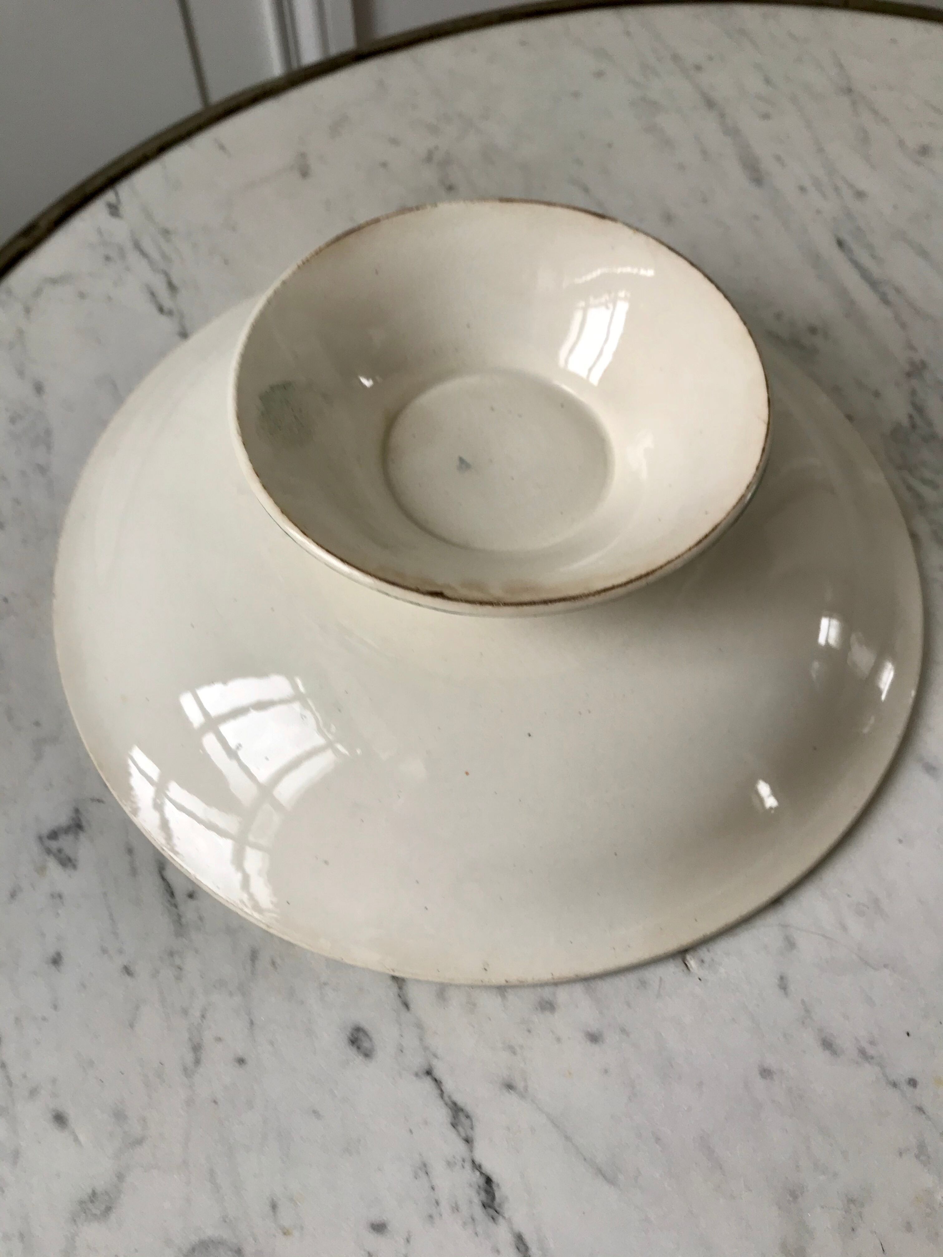 Compotier Terre de Fer late nineteenth century