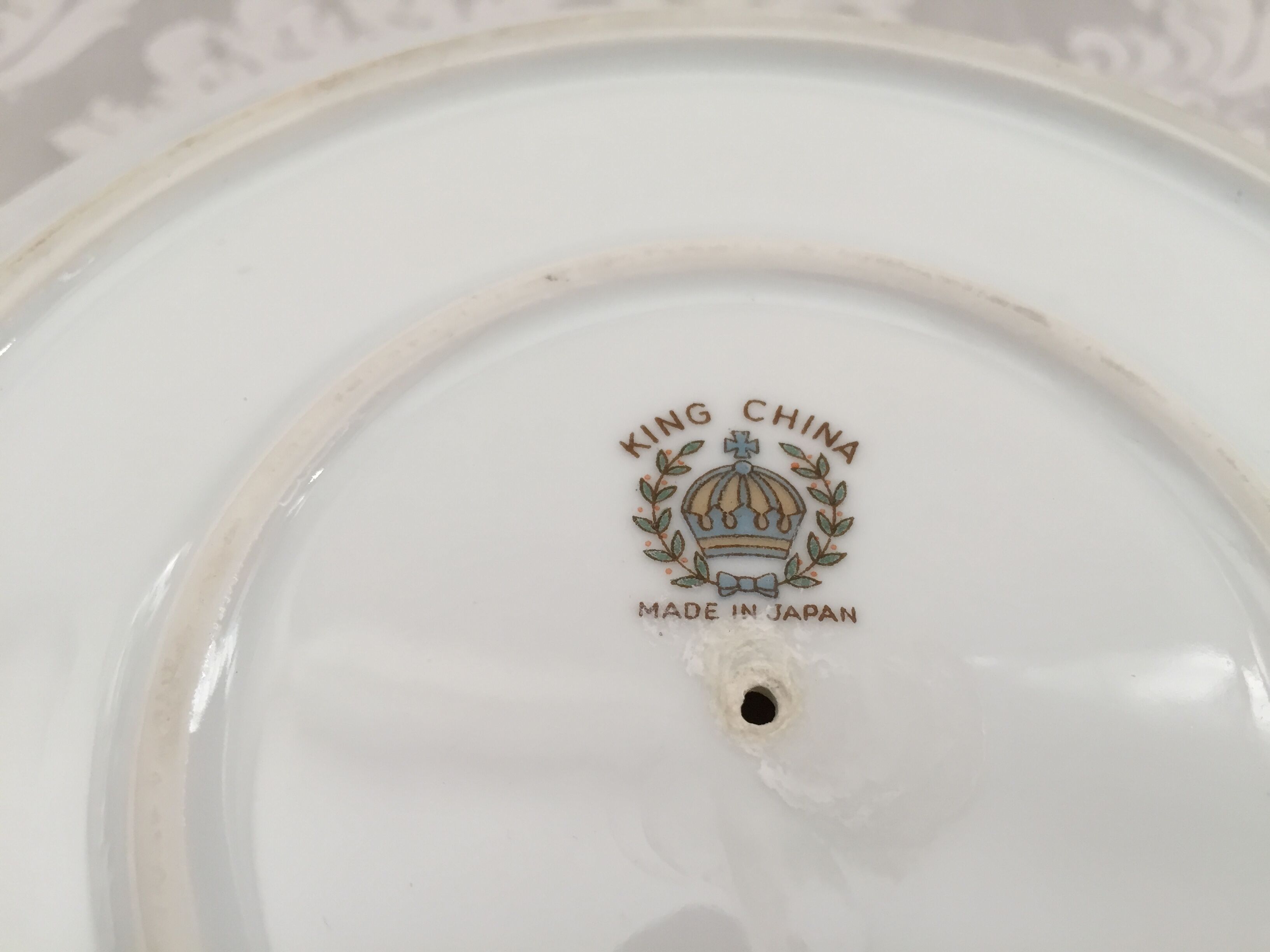 Old Louis XVI Style Luxury Porcelain Seam maker Made in Japan