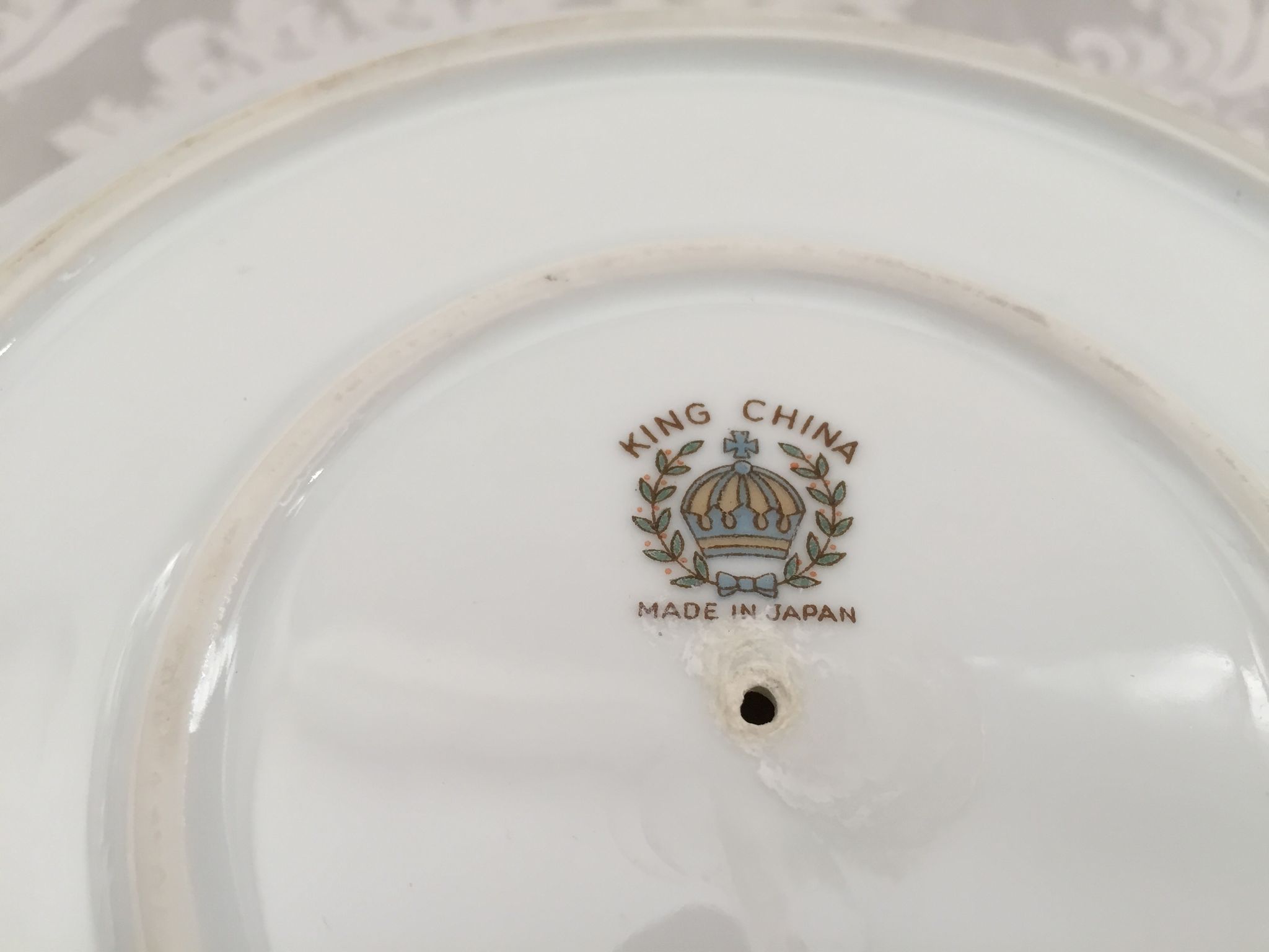 Ancienne saucière Porcelaine de Luxe Style Louis XVI Made in Japan