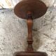 Sellette table appoint bois tourné vintage #a576