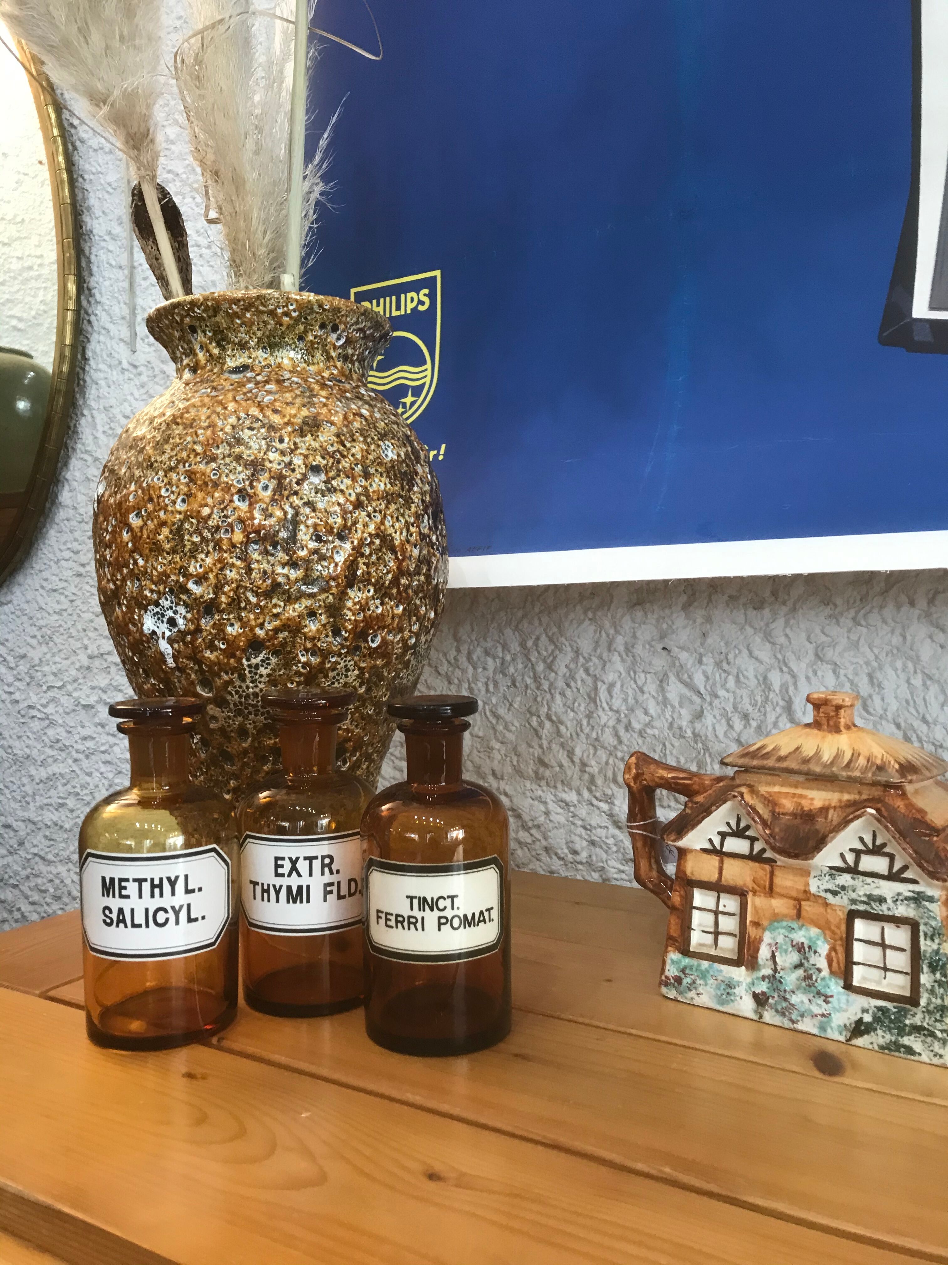 Old pharmacy bottles