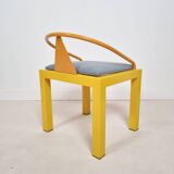 Memphis style chair in the style of Michele De Luchini