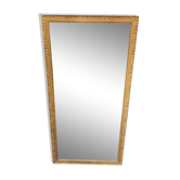 Gold beveled mirror
