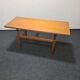 Table basse danoise réglable en teck, Kai Kristiansen