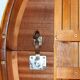 Lot of 6 chairs and table in cherry wood