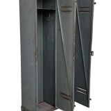 1940s industrial workshop locker room