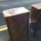 Pair of Louis XV style marquetry chiffonniers