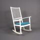 Ynge Ekstrom rocking chair, Swedese 1970s