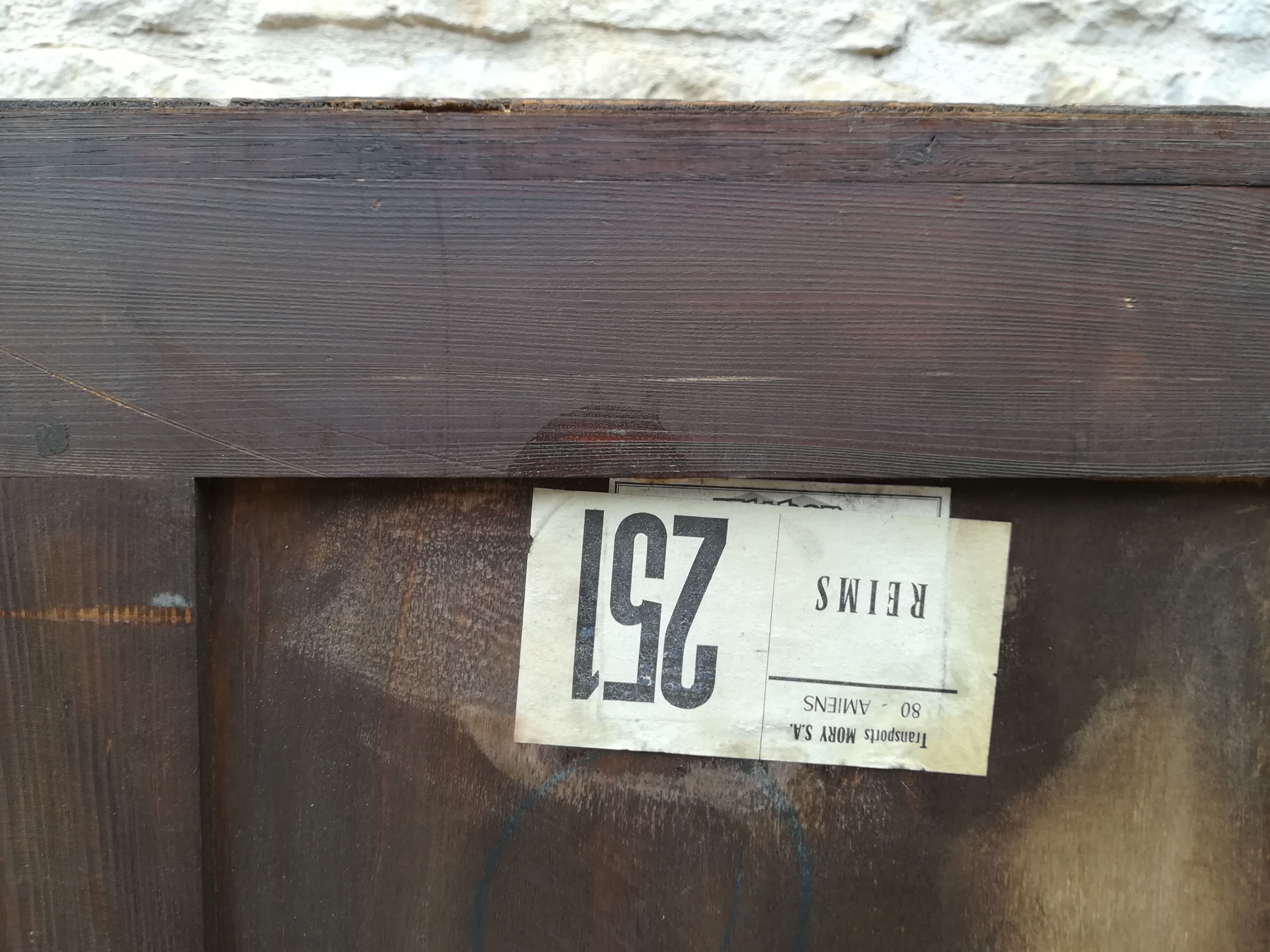 Furniture has two sliding doors