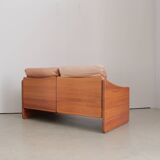 Teak Two-Seater sofa by Michael Laursen, Denmark 1970s
