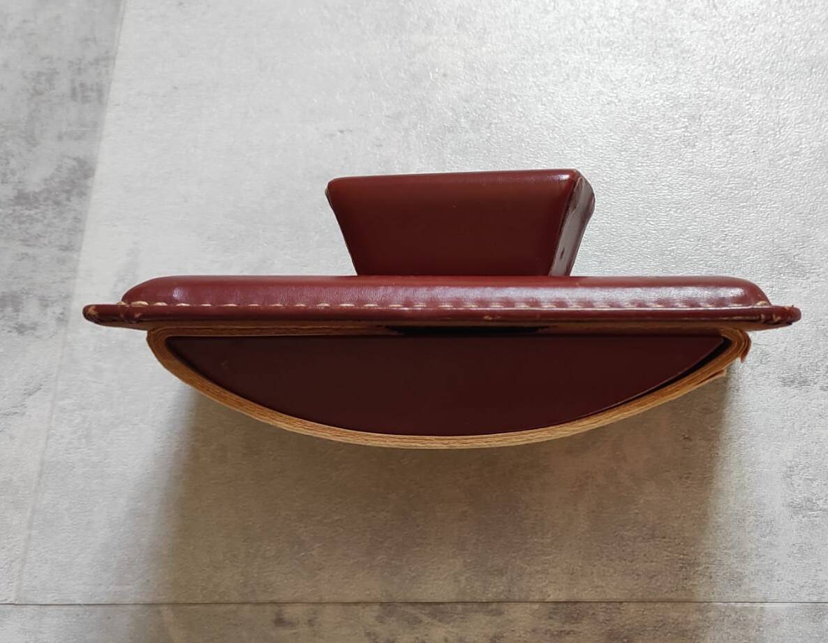 Vintage leather desk set