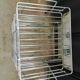 Vintage old shelf store wire basket industrial design 70s
