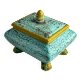 Vintage ceramic jewellery box by Maioliche d'Arte Cordivani for Ascoli Piceno, Italy, 1970s.