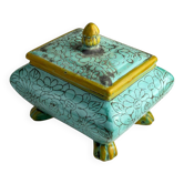 Vintage ceramic jewellery box by Maioliche d'Arte Cordivani for Ascoli Piceno, Italy, 1970s.