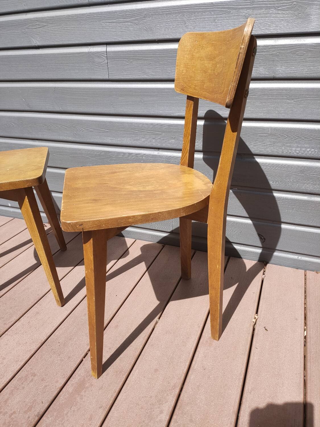 Pair of ELF bistro chairs