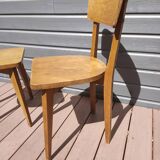 Paire de chaises bistrot ELF