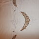 Nappe brodée vintage 250 x 170 et 12 serviettes