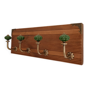 Porte-manteau mural 4 - vert