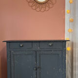 Slate blue Parisian buffet