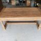 Table de ferme en chêne 19ème