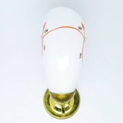 Glass wall lamp, Poland, 1950s