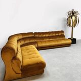 Midcentury modular sofa vintage 'Golden hour'
