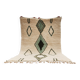 Authentic Beni Ouarain Rug 300x202 cm – Unbleached Wool