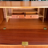 Vintage Jentique teak secretary desk