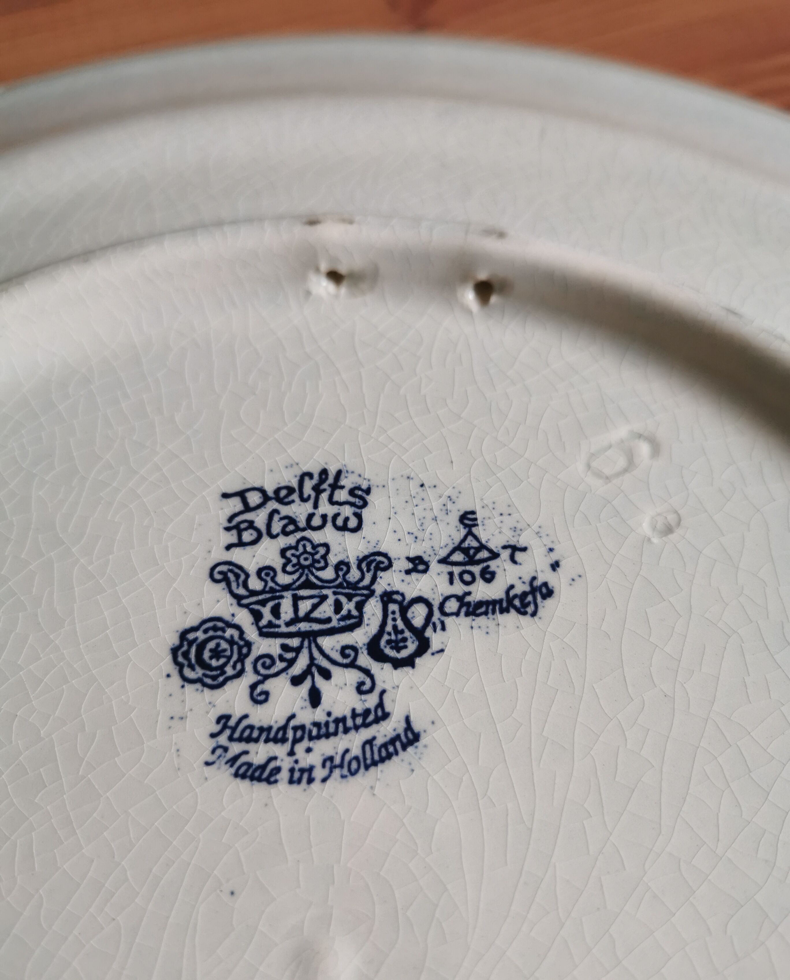 decorative plate Delfts Blauuw Chemkefa