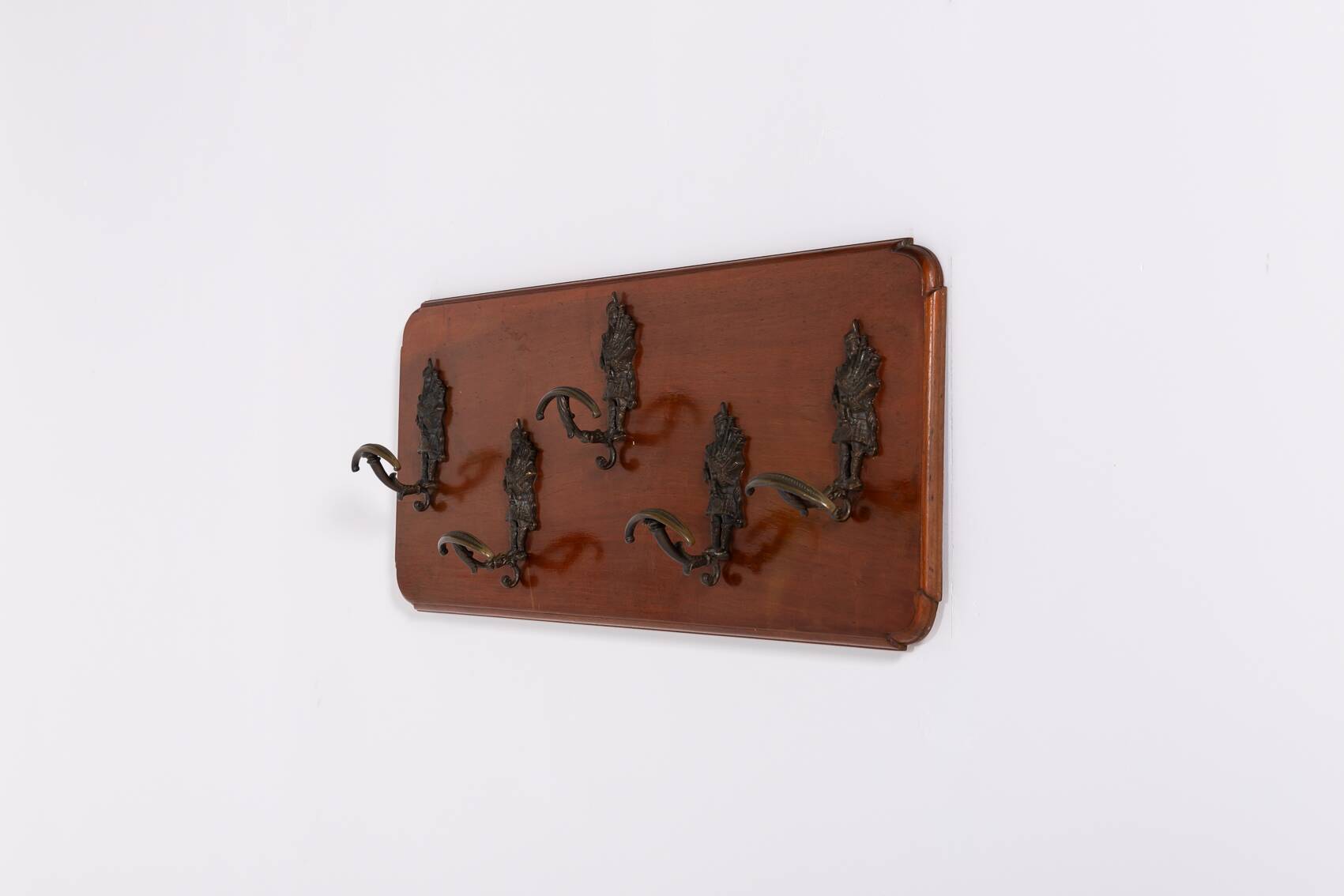 Sculptural coat hangers rack, 1960's