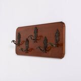 Sculptural coat hangers rack, 1960's