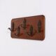 Sculptural coat hangers rack, 1960's