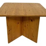 Vintage pine coffee table / side table in a minimalist organic design