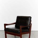 Mid-Century Easy Chair by Illum Wikkelsø for Niels Eilersen