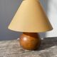 Wooden ball lamp 1980