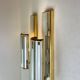 Pair of Mirrored Sconces by Deknudt, 1980s