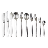 Complete set of silver-plated cutlery WMF Stockholm, Kurt Mayer, Germany, 1960s.