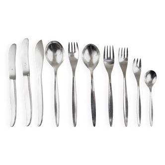 Service complet de couverts argentés WMF Stockholm, Kurt Mayer, Allemagne, années 1960