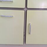 Formica kitchen buffet pale yellow