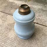Blue Opaline lamp base