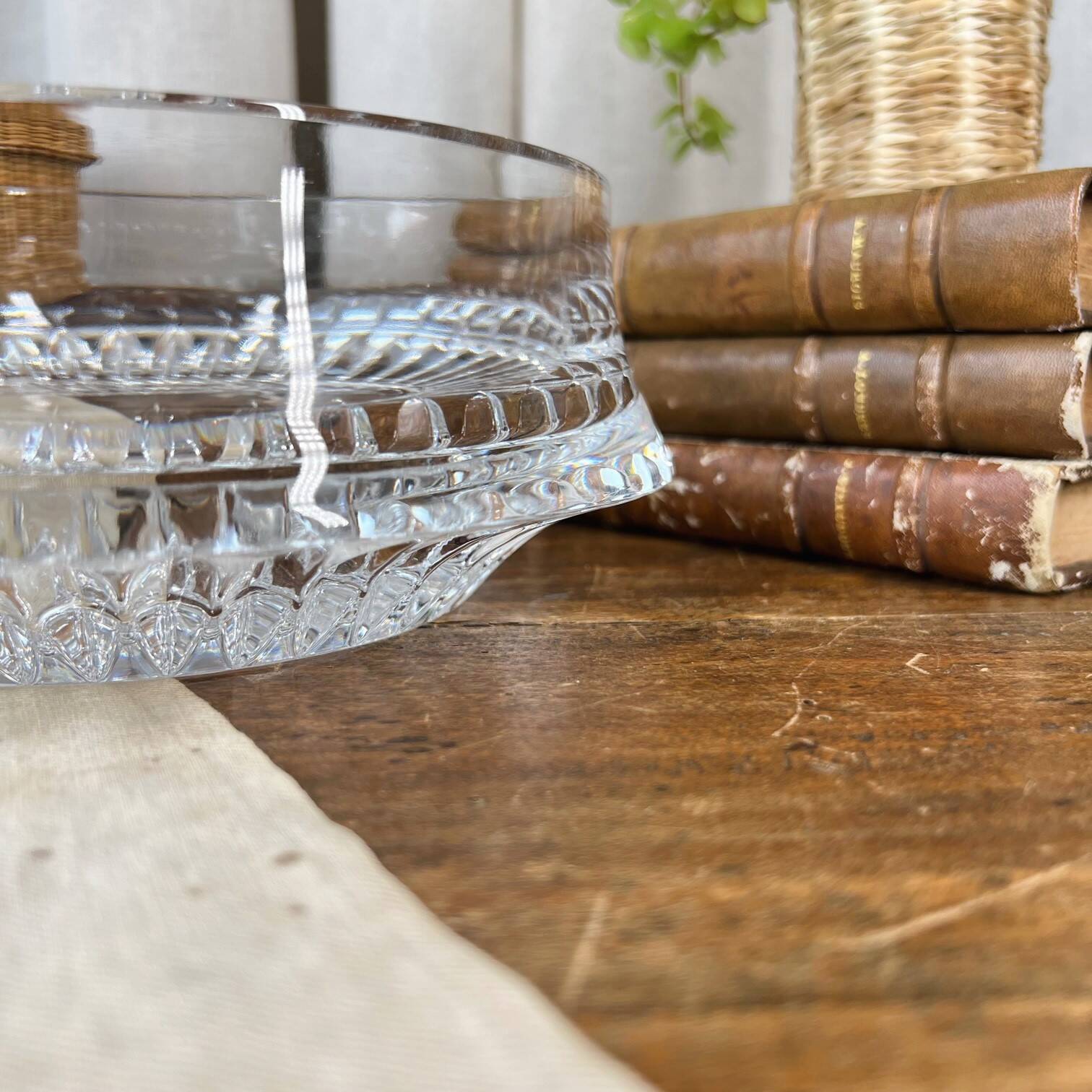 Large Nachtmann “Europa” crystal bowl