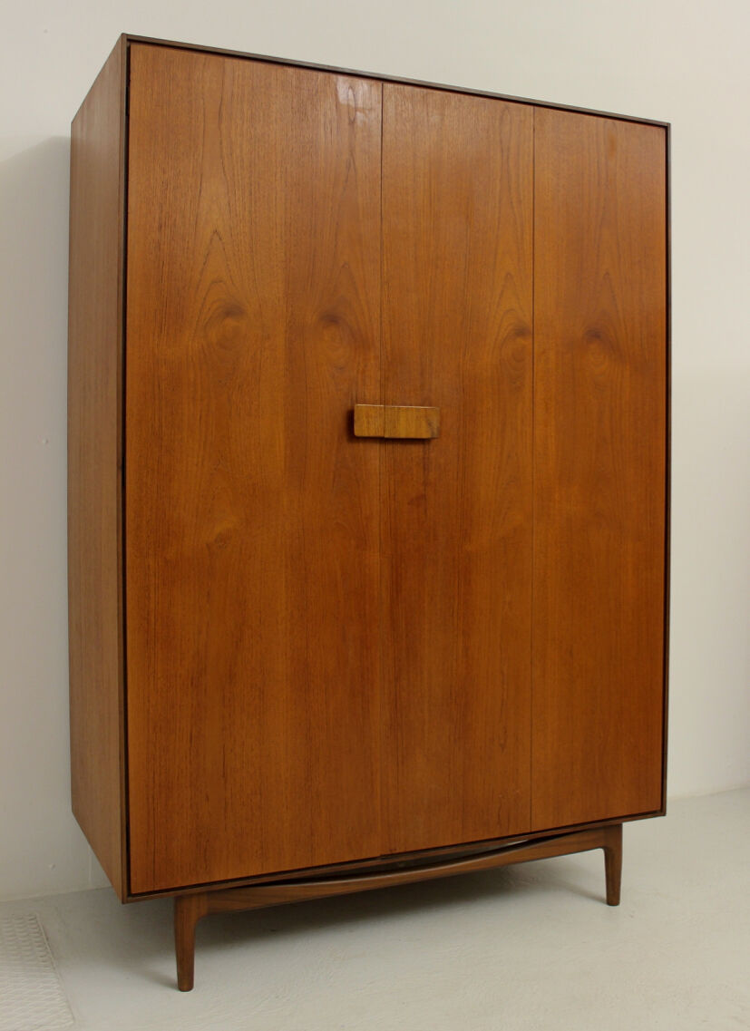Mid-Century Teak wardrobe by Ib Kofod-Larsen