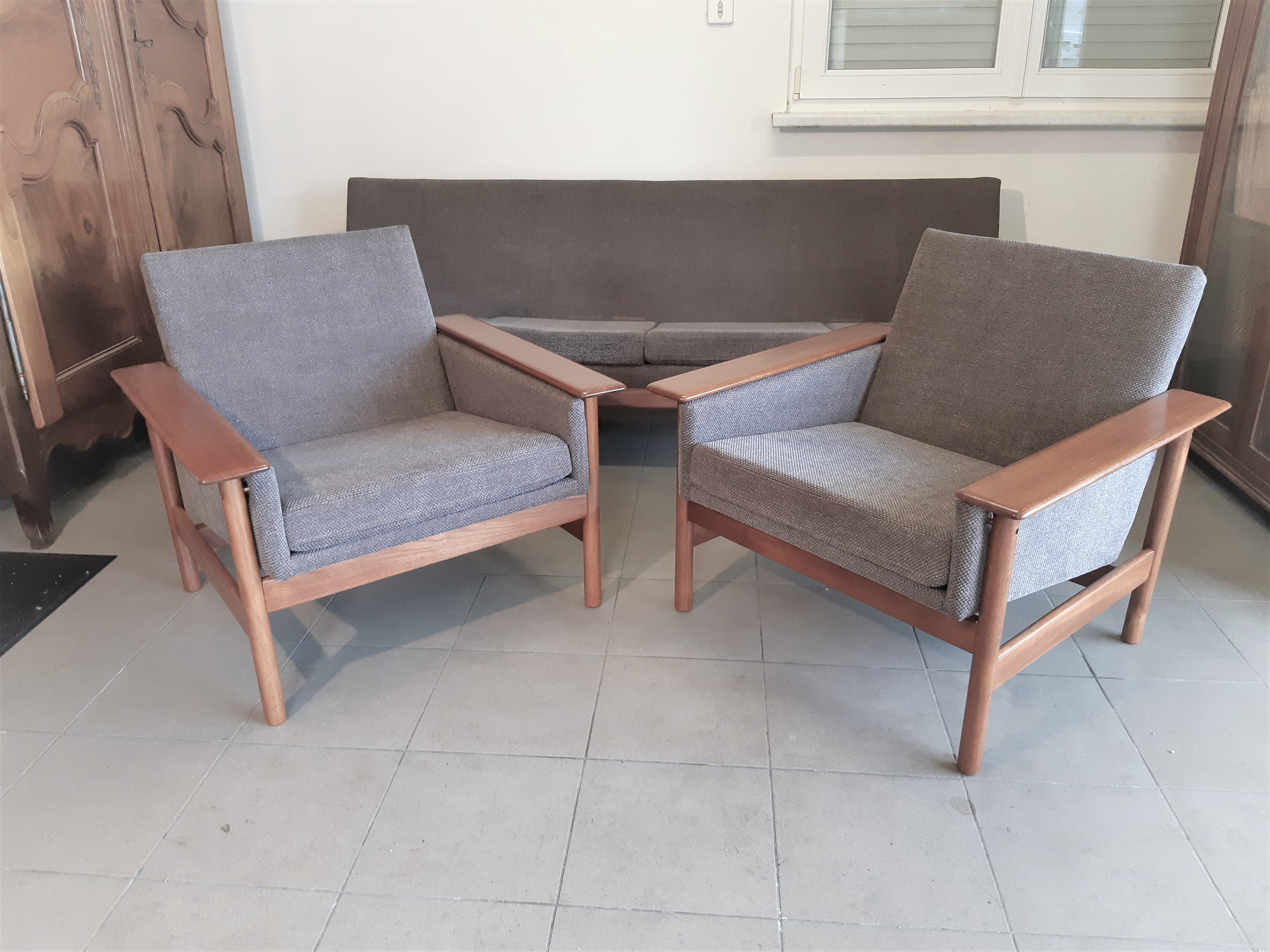 Scandinavian rosewood lounge 60